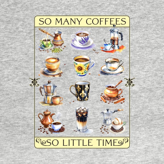 So many coffees, so little time by PeregrinusCreative